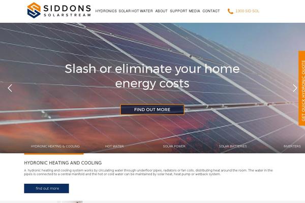 siddonssolarstream.com site used Itcclassic
