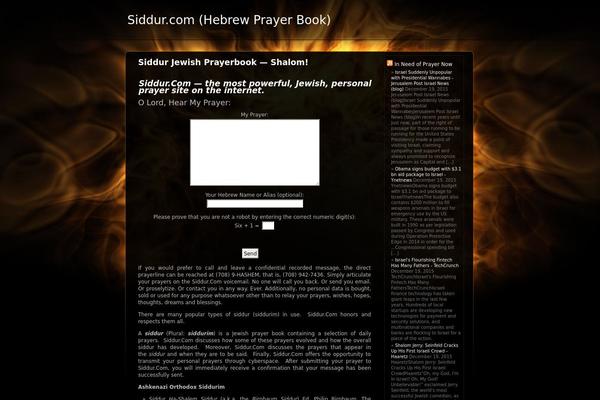 Inferno-mf theme site design template sample