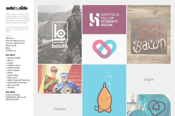Semplice theme site design template sample