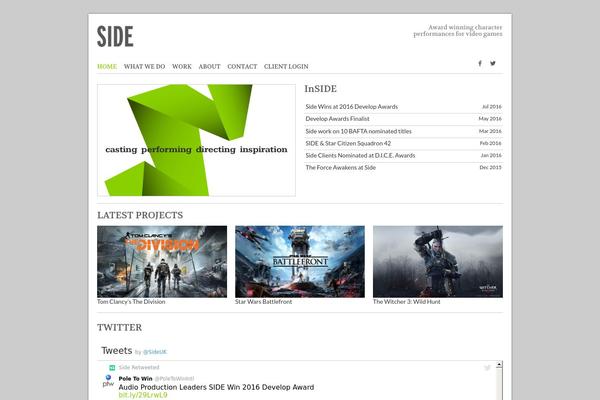sidev2 theme websites examples