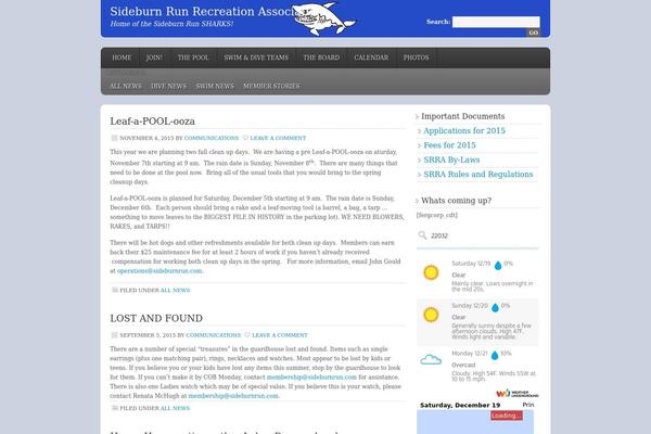 Enterprise theme site design template sample