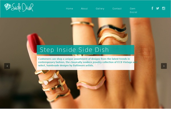 Starter theme site design template sample