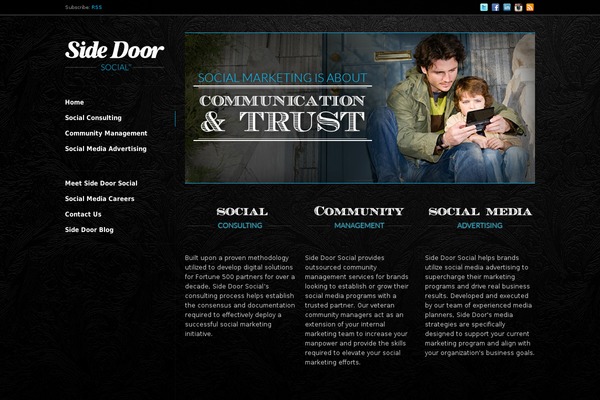 Site using Facebook AWD All in one plugin