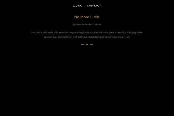 sidelabel.com site used Oshine