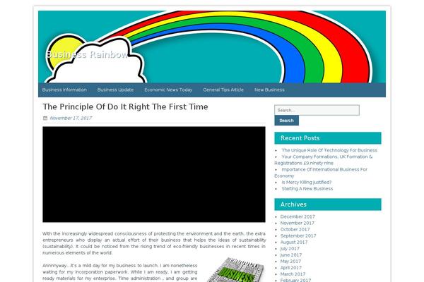 Hemingway theme site design template sample