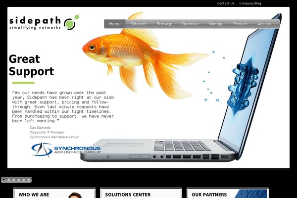 Empire theme site design template sample