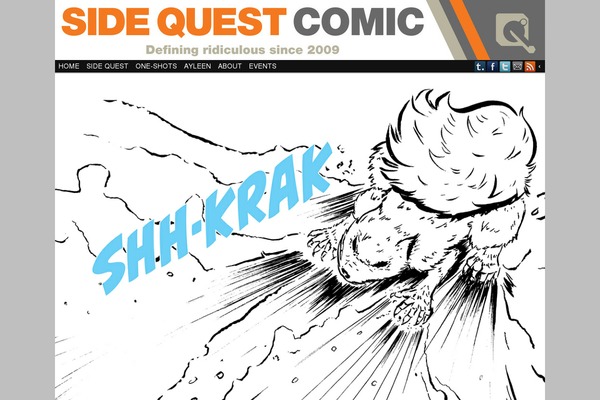 Site using Comic Easel plugin