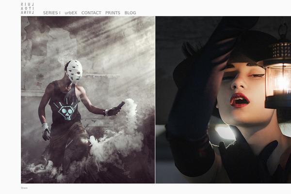Aperture theme site design template sample