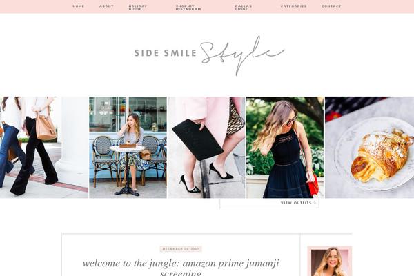 sidesmilestyle.com site used Charlotte-blog