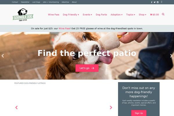 Site using Lets-live-blog plugin