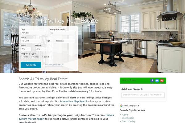 Site using Simple Real Estate Pack plugin