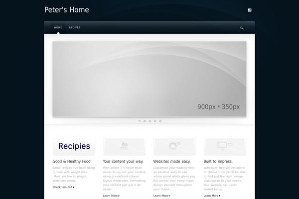Site using GetMeCooking Recipe Template plugin