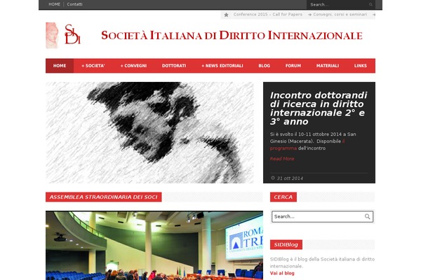 Megazine theme site design template sample