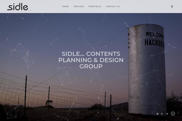 Sceneone theme site design template sample
