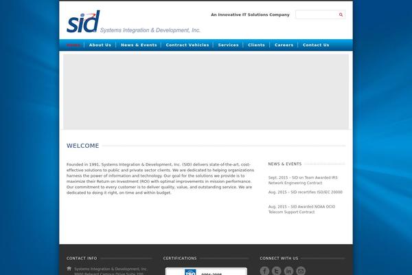 Nevada theme site design template sample