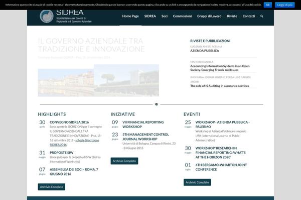 Site using Event post plugin