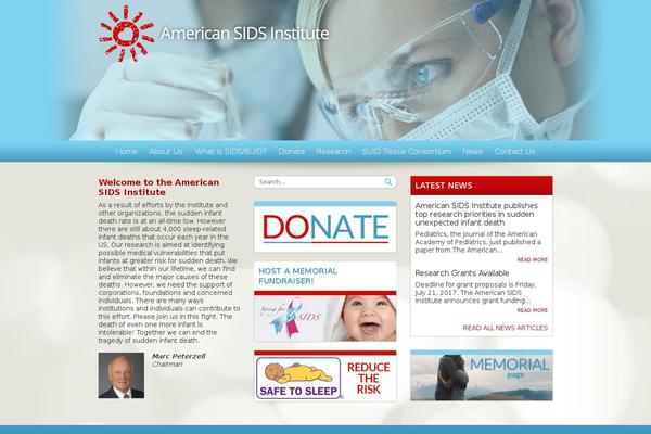 sids.org site used Sids-theme