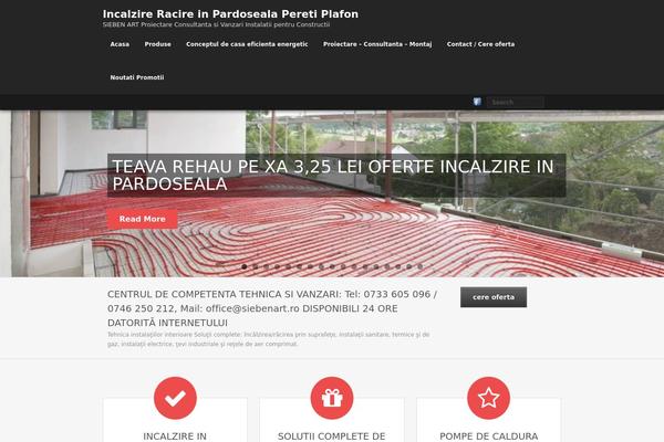siebenart.ro site used Engrave (Lite)