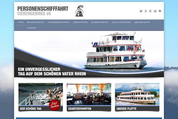 Pss theme site design template sample