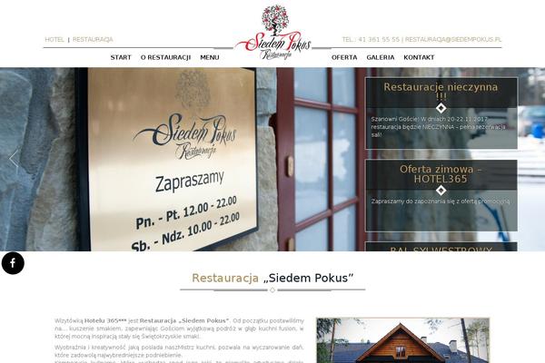 Yoona theme site design template sample