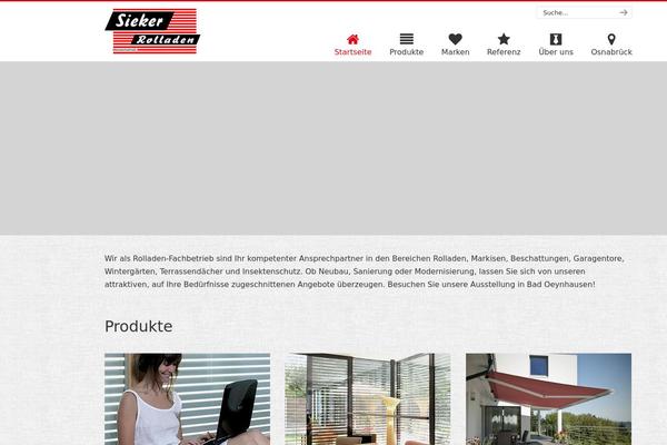 U Design Child theme site design template sample