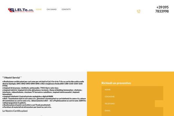 Electroserv theme site design template sample