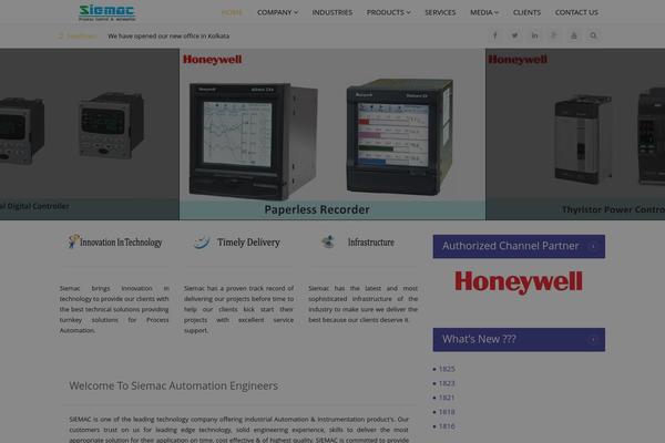 Truemag theme site design template sample