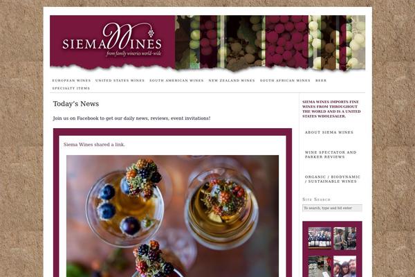 Thesis 1.6 theme site design template sample