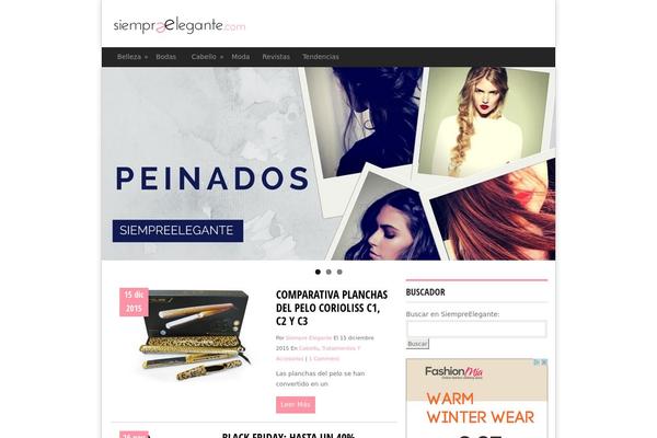siempreelegante.com site used Koresponsive