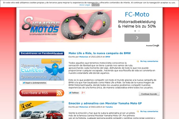 Site using EU Cookie Directive plugin