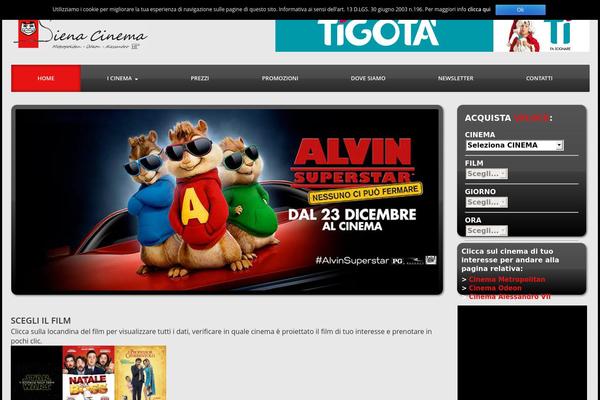 Adams theme site design template sample