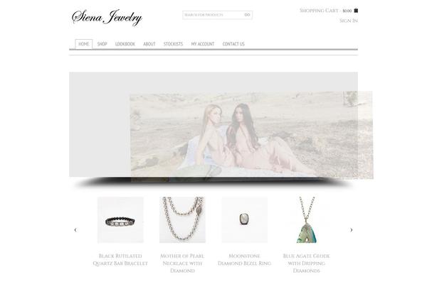 Blanco theme site design template sample