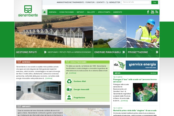 sienambiente.it site used Zaki