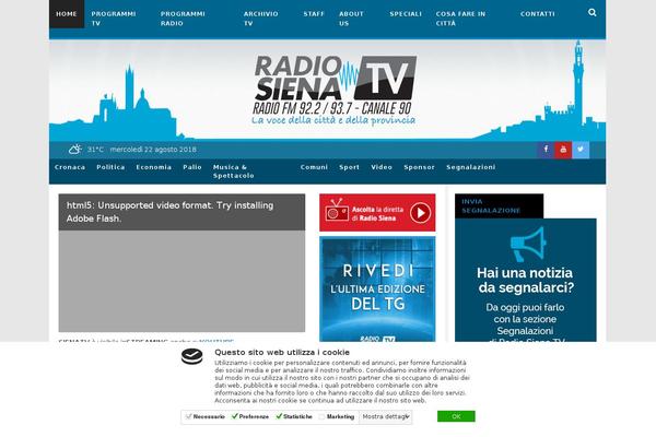 Site using Facebook Like Box plugin