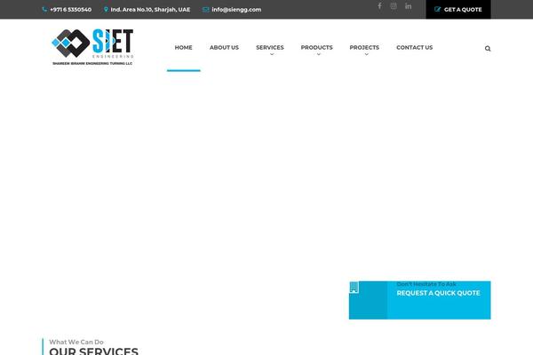 Saturnthemes-industry theme site design template sample