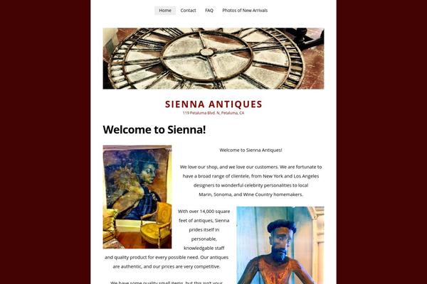 Zinnia theme site design template sample