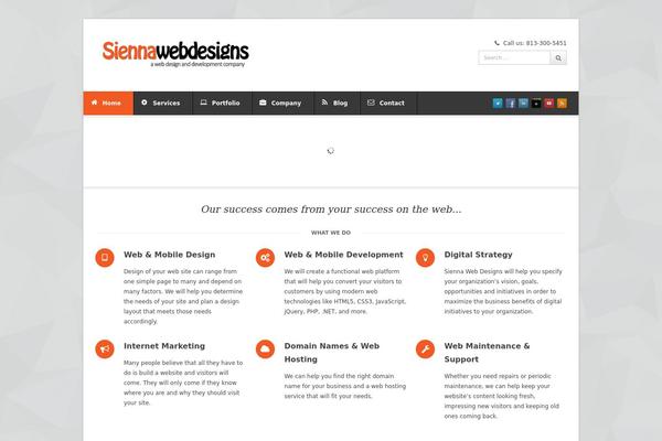 Pytheas theme site design template sample