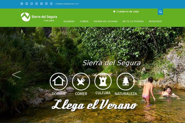 sierradealbacete.com site used Sierradelsegura