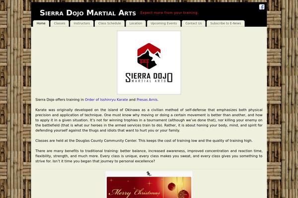 Mantra theme site design template sample