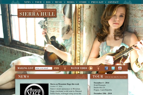 Site using GigPress plugin