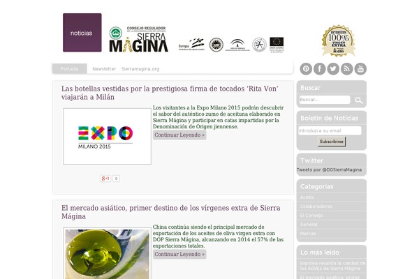 sierramaginanoticias.org site used Starlight