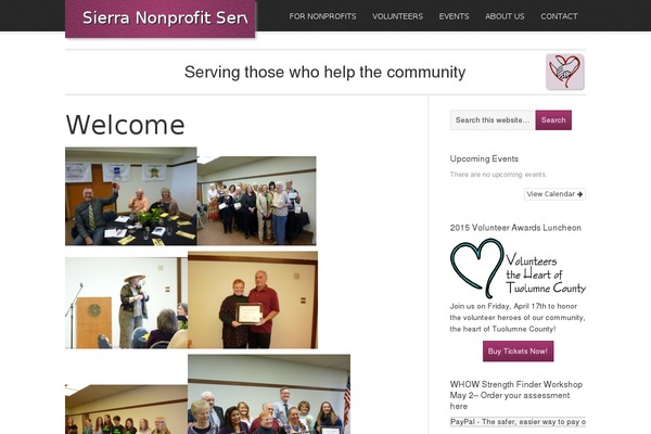 Sns theme site design template sample