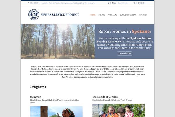 Invicta theme site design template sample