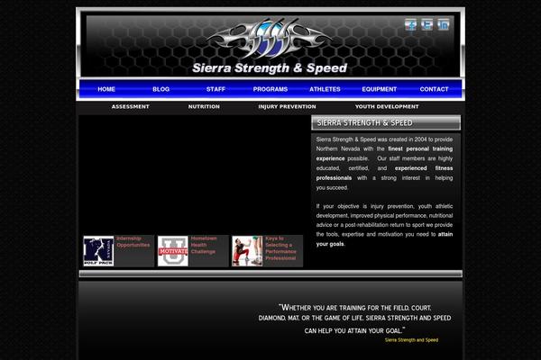 Sss theme site design template sample