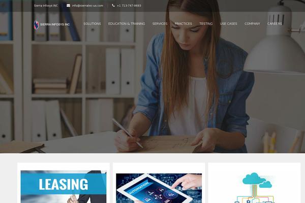 sierratec-us.com site used Sierrainfosys