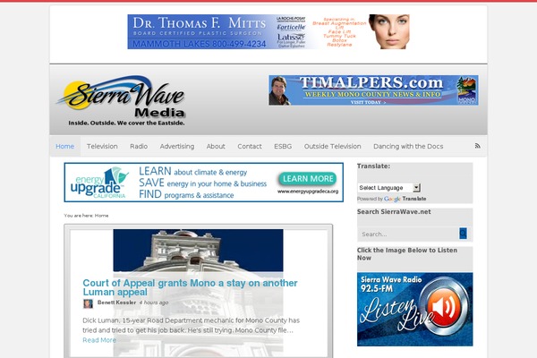 Site using Audioigniter plugin