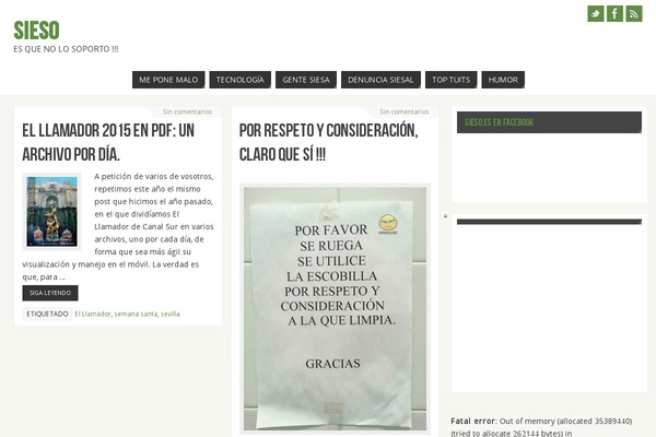 Parabola theme site design template sample