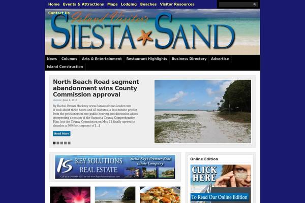 siestasand.net site used WP-Prosper