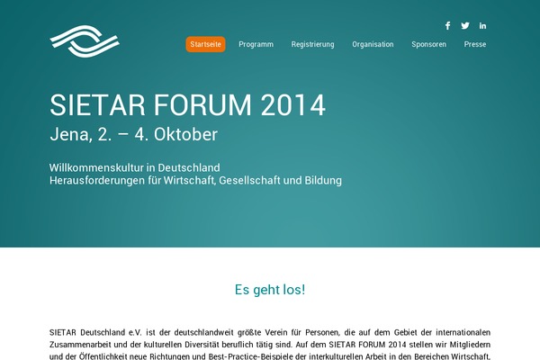 FooCamp theme site design template sample