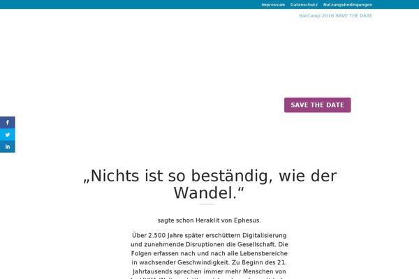Site using Easy Table plugin